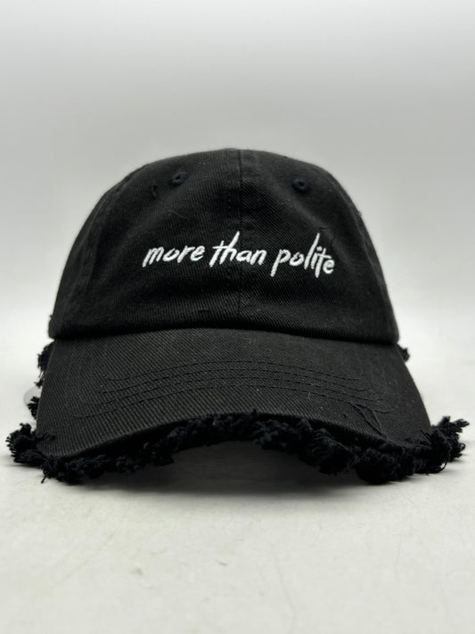 Distressed Cap (Black)