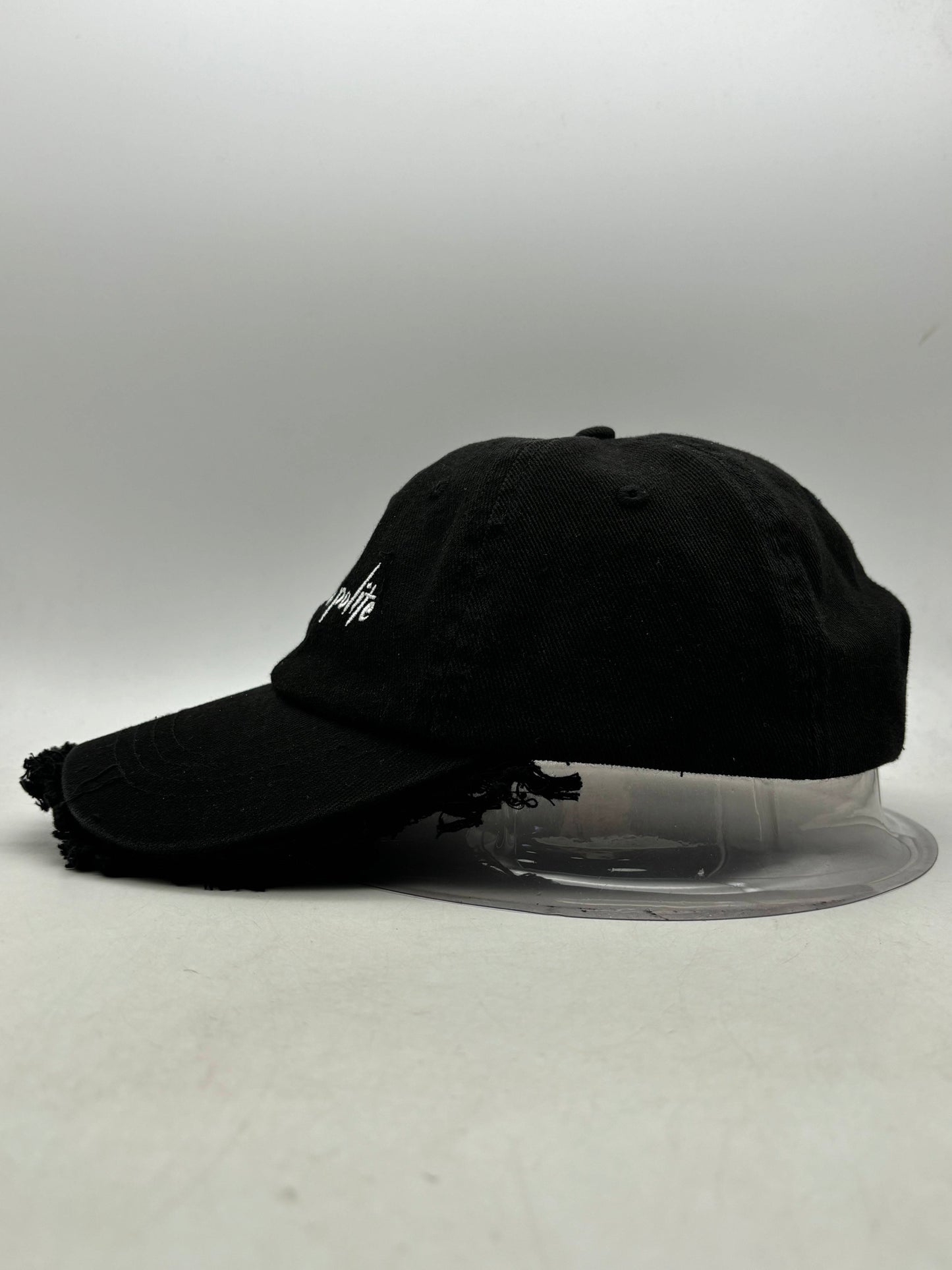 Distressed Cap (Black)